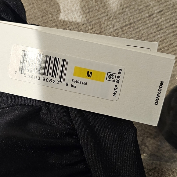 DKNY - U Wire Shirred Bandeau Swim Set - Picture 12 of 12